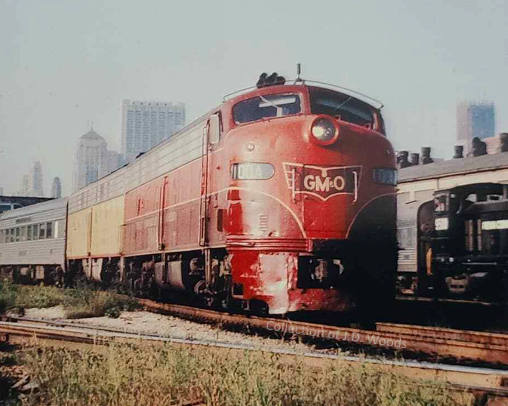 a train on a steel track